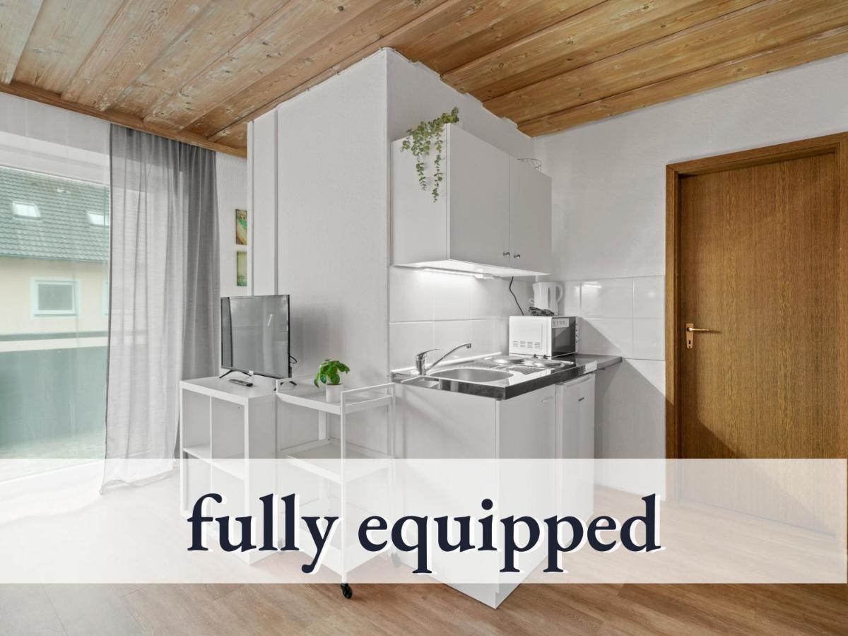 Sehr Gemuetliche Ferienwohnung In Bester Lage Mit Grossem Sonnenbalkon L Innenstadtnaehe L 1 Minute Zum Bahnhof L Kueche L Tv L Free-Wlan L Willkommen Im Hallo!-Apartment 8 Bad Wörishofen Exterior foto